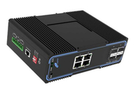 Управляемый переключатель локальных сетей гигабита с 4 портами POE и 4 слотами SFP