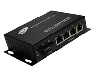 10/100Мбпс 4 волокна переключателя локальных сетей порта к поддержке конвертера КБИТ ВЛАН Рдж45