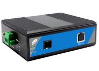 конвертер средств массовой информации локальных сетей 40Gbps, оптическое волокно SFP к конвертеру средств массовой информации POE RJ45