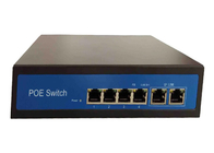 4+2 порта POE переключателя сети 4 локальных сетей гигабита портов uplink переключателя 2 POE