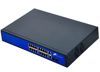 Переключатель PoE гигабита 16 портов с 16 портами POE и 2 локальными сетями и 2 портами SFP