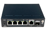 Гигабит гигабита PoE+ 1-Port переключателя 4-Port POE переключатель локальных сетей SFP гигабита RJ45 + 1-Port
