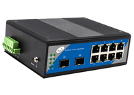32Gbps 10 переключатель волокна SFP порта 8+2 с 8 портами сети стандарта Ethernet и 2 слотами SFP