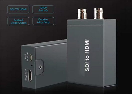 HD/3G SDI к HDMI преобразователь HDMI через SDI преобразователь для CCTV SD HD и 3G SDI сигналы