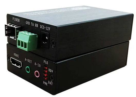 1080P HDMI Fiber Converter двунаправленный аудио RS232 через оптоволоконный расширитель