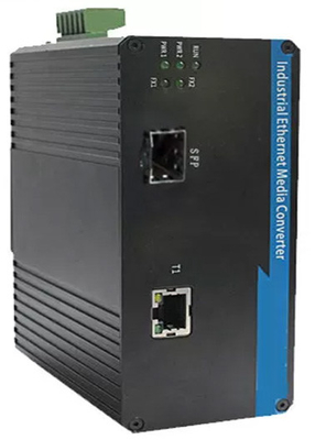 Промышленный SFP Fiber Switch 1 порт 100BASE SFP + 1 порт 10 / 100BASE-T
