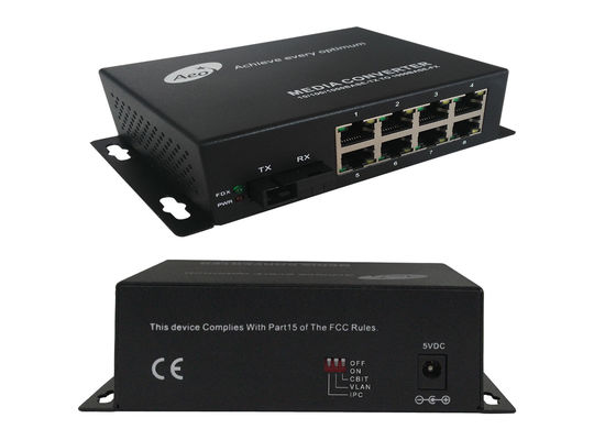 волокно конвертера средств массовой информации волокна гигабита 28Gbps мультимодное двойное