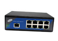 Uplink переключателя 1 100M FCC 8 гаван промышленный POE 8 портов сети стандарта Ethernet 10/100M