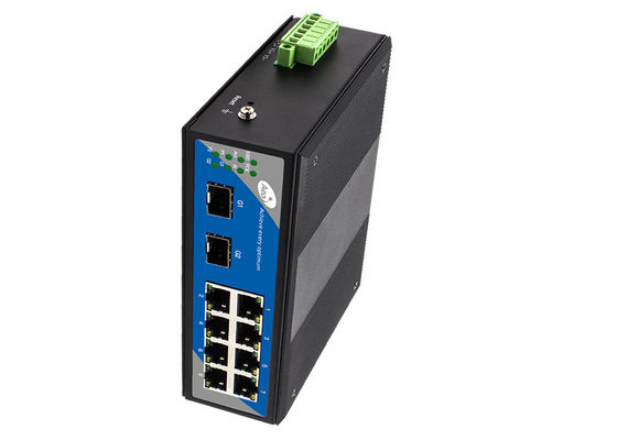 порт переключателя 8 гигабита 32Gbps Mbps 1000 с 2 слотами SFP