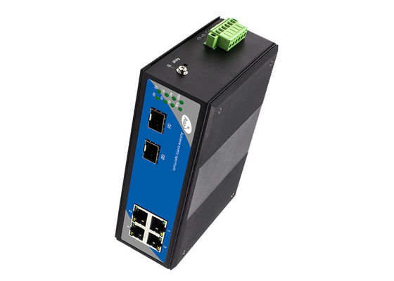 Переключатель POE гаван сети гигабита 4 умный с 2 слотами SFP