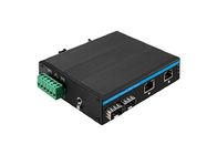 переключатель волокна локальных сетей 10/100/1000Mbps POE с 2 волокнами и 2 портами сети стандарта Ethernet