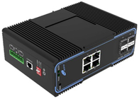 Управляемый переключатель 10/100/1000Mbps волокна локальных сетей 4 SFP и 4 порта локальных сетей POE