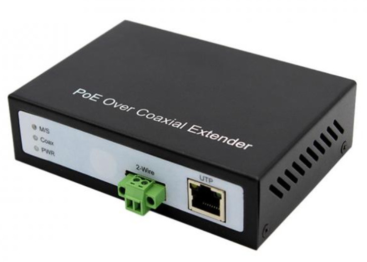 10/100Mbps IP по коаксиальному расширителю POE IP RJ45 Lan Over 2wire Twisted-Pair Extender 300m Для IP-камер